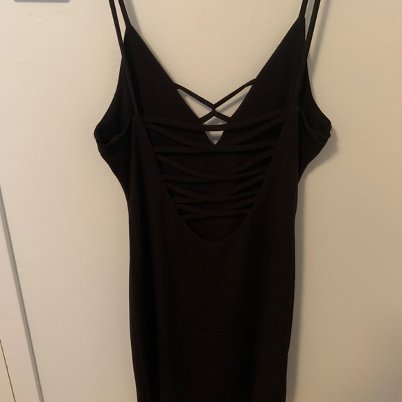 Black Party Dress (Worn Once) - Picture 2 of 3